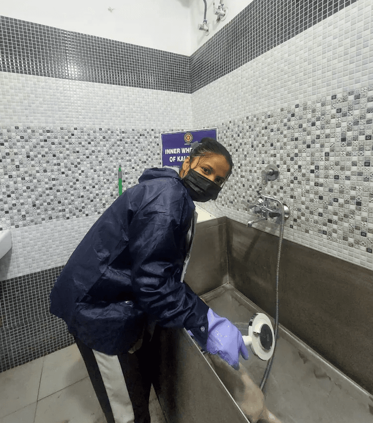 Professional pet bath and grooming